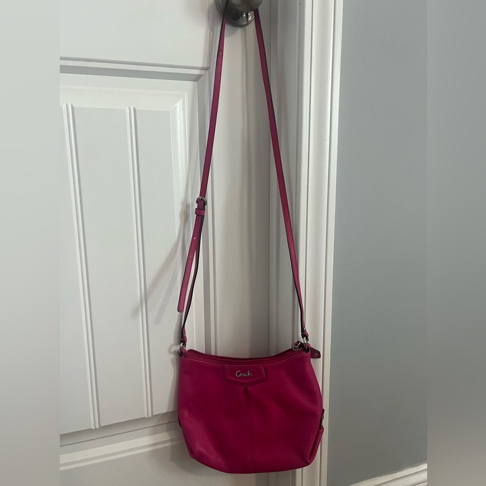 Pink Coach Crossbody